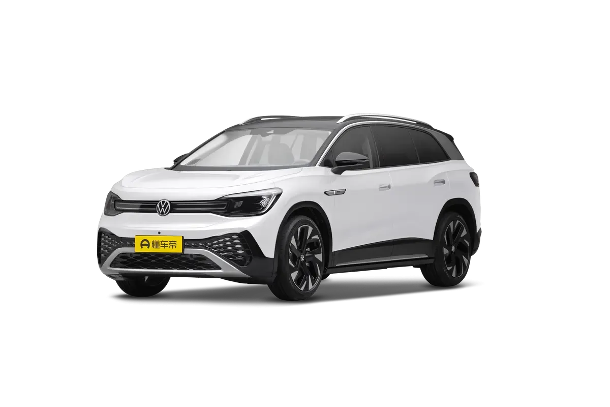 Электромобиль VOLKSWAGEN ID6 Pro (белый/черный)_360