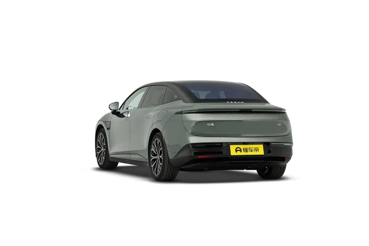 Электромобиль Zeekr 007 4WD 100kw Perfomance (зеленый/черный)_360
