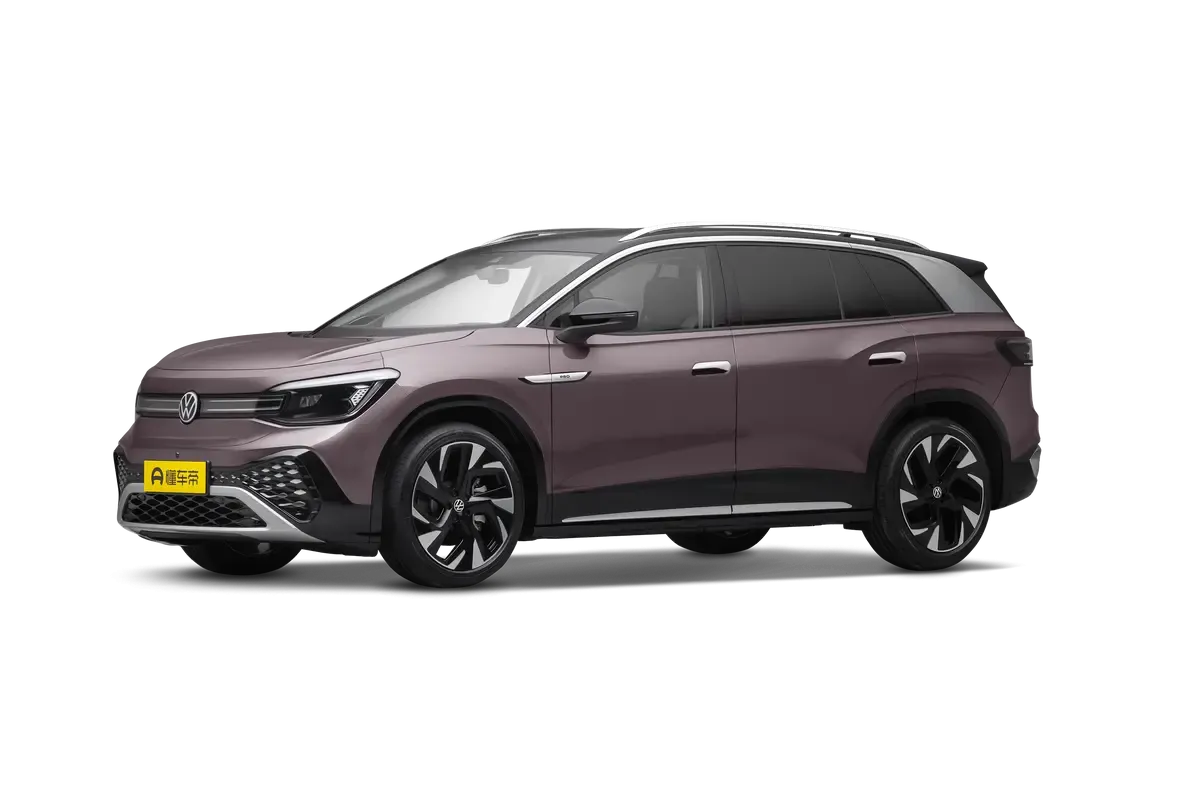 Электромобиль VOLKSWAGEN ID6 Pro (фиолетовый/черный)_360