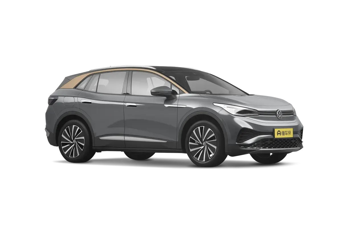 Электромобиль VOLKSWAGEN ID.4 X 2025 Smart Pure Long-Endurance Edition (серый/золотистый)_360
