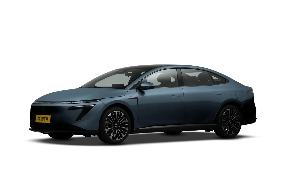 Электромобиль Nissan N7 2025 625 Pro (серо-голубой)_360