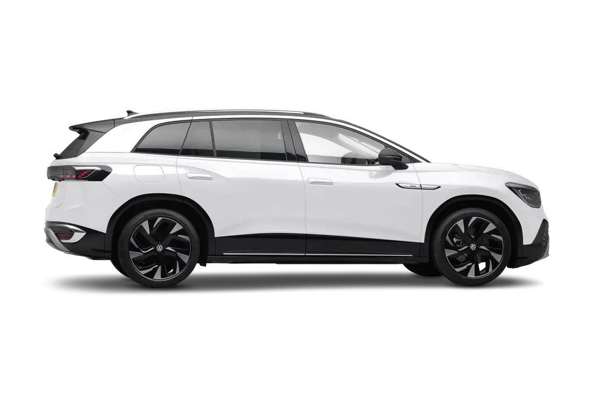 Электромобиль VOLKSWAGEN ID6 Pro (белый/черный)_360