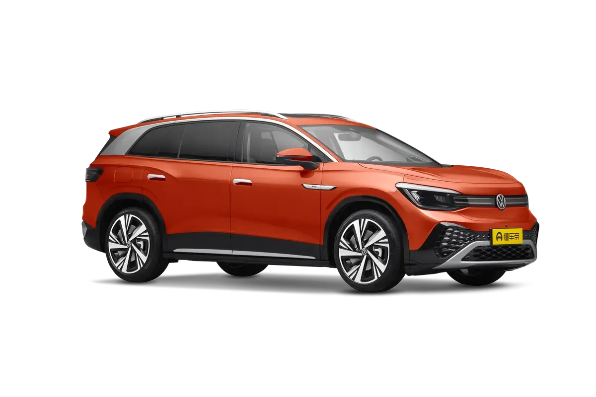 Электромобиль VOLKSWAGEN ID6 Pro (оранжевый)_360