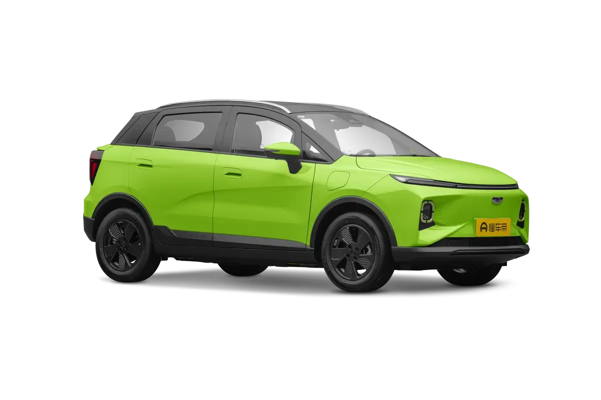 Электромобиль Geely Geometry E 2024 401KM Starlight (салатовый/черный)_360