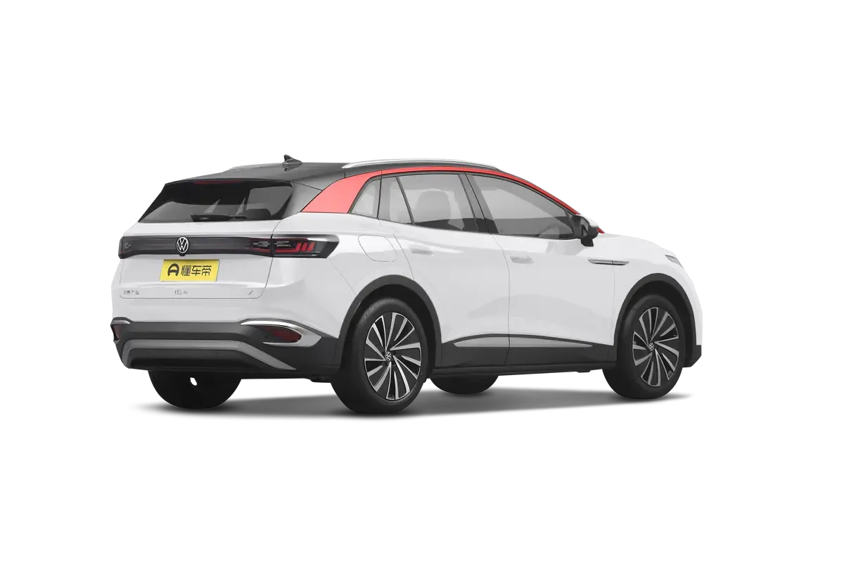 Электромобиль VOLKSWAGEN ID.4 X 2025 Smart Pure Long-Endurance Edition (белый/красный)_360