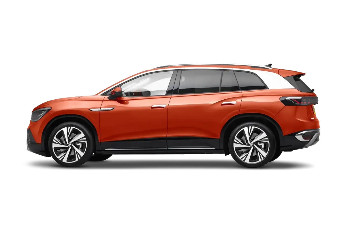 Электромобиль VOLKSWAGEN ID6 Pro (оранжевый)_360