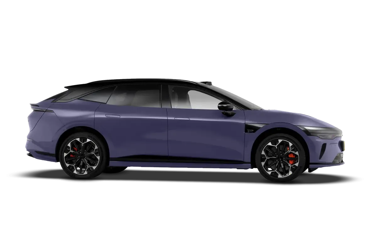 Электромобиль Zeekr 007 GT 2WD 100kw (фиолетовый/черный)_360