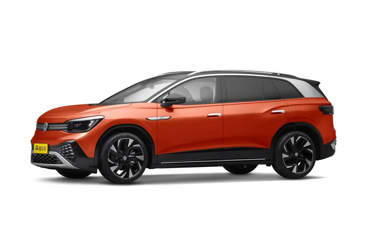 Электромобиль VOLKSWAGEN ID6 Pro (оранжевый/черный)_360
