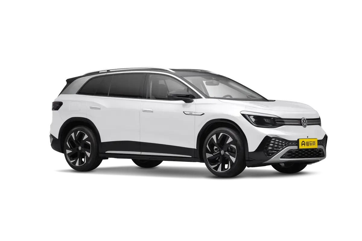 Электромобиль VOLKSWAGEN ID6 Pro (белый/черный)_360