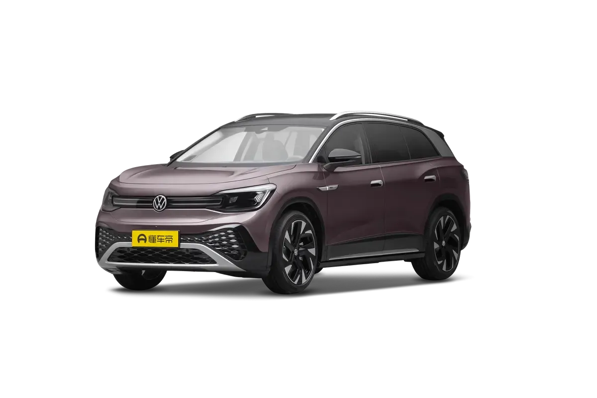 Электромобиль VOLKSWAGEN ID6 Pro (фиолетовый/черный)_360