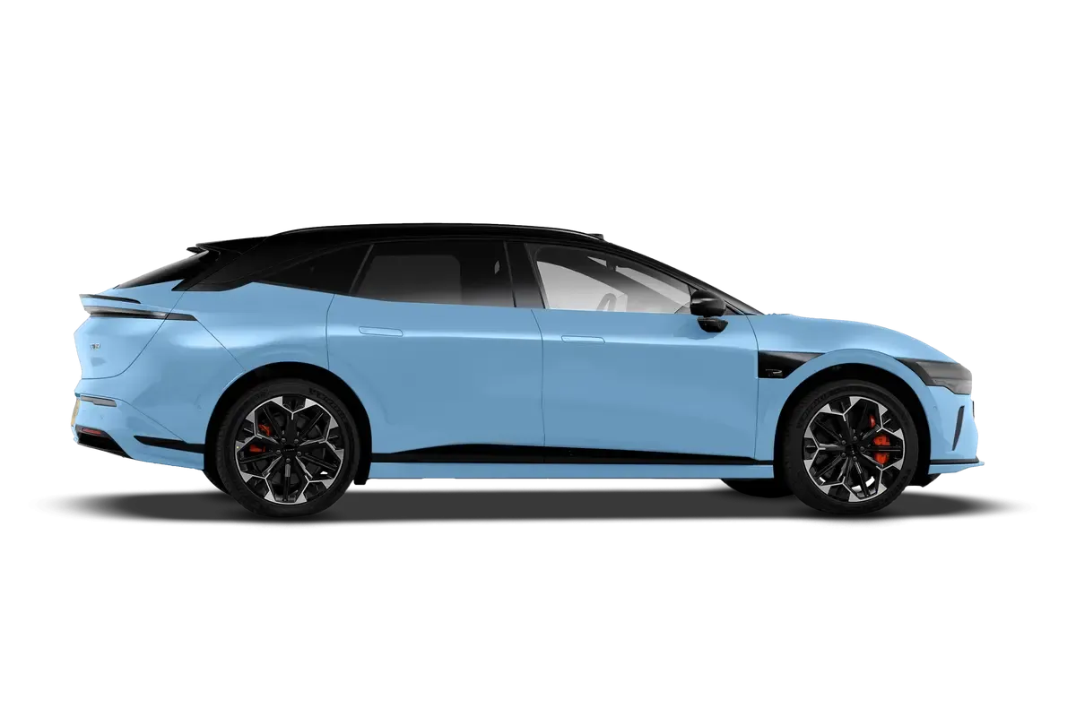 Электромобиль Zeekr 007 GT 2WD 75kw (голубой/черный)_360
