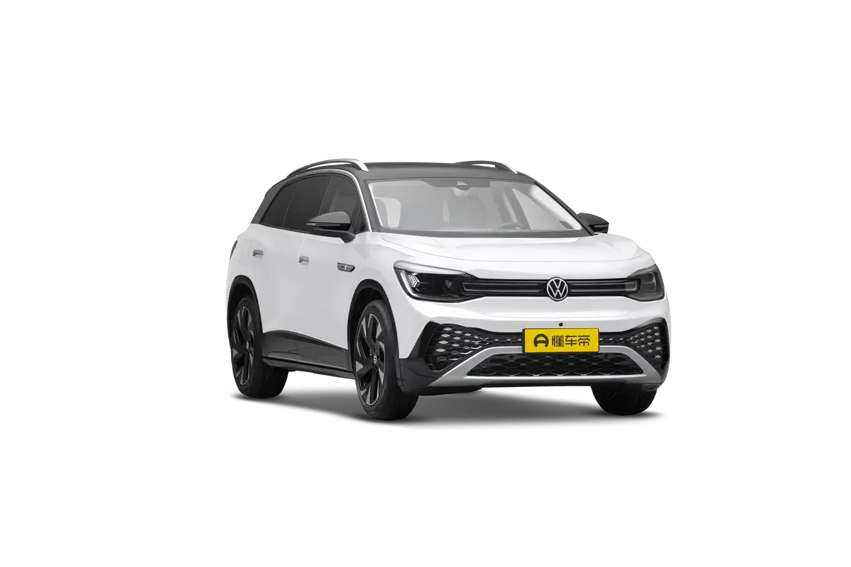 Электромобиль VOLKSWAGEN ID6 Pro (белый/черный)_360