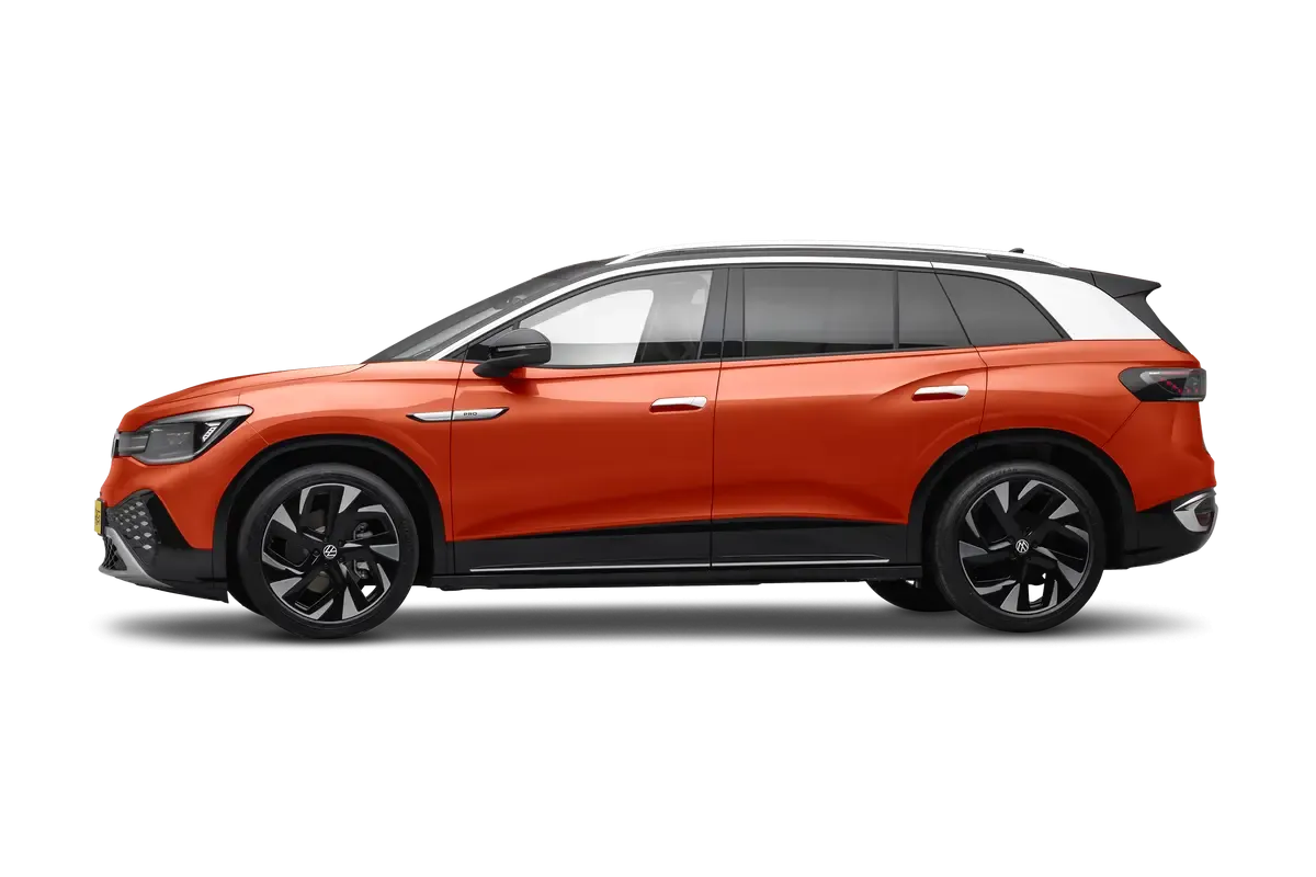 Электромобиль VOLKSWAGEN ID6 Pro (оранжевый/черный)_360