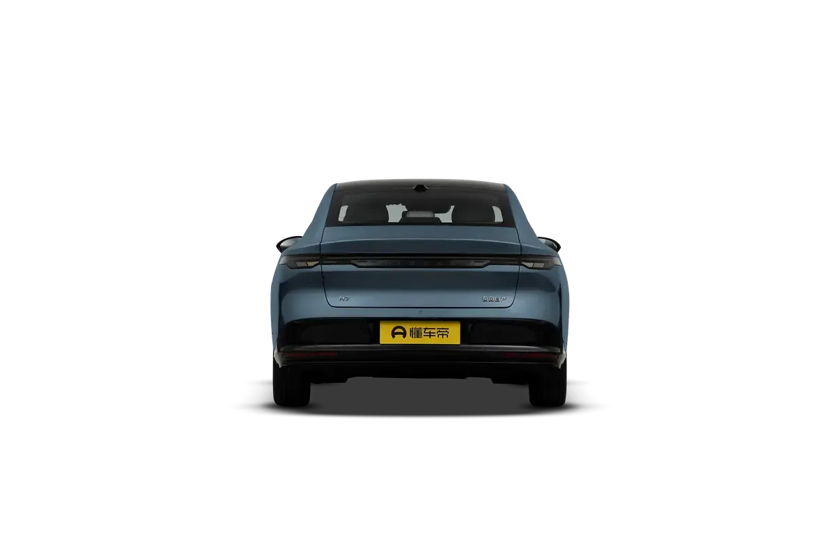 Электромобиль Nissan N7 2025 625 Pro (серо-голубой)_360