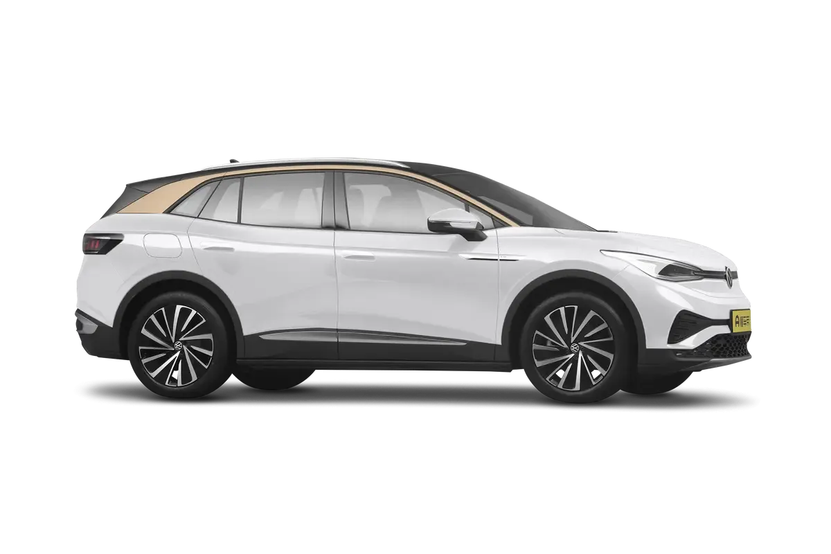 Электромобиль VOLKSWAGEN ID.4 X 2025 Smart Pure Long-Endurance Edition (белый/золотистый)_360
