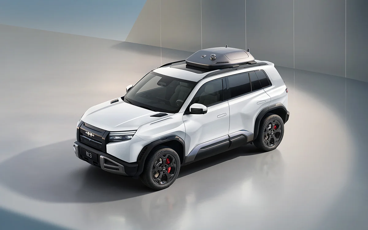 BYD Leopard 3 белый