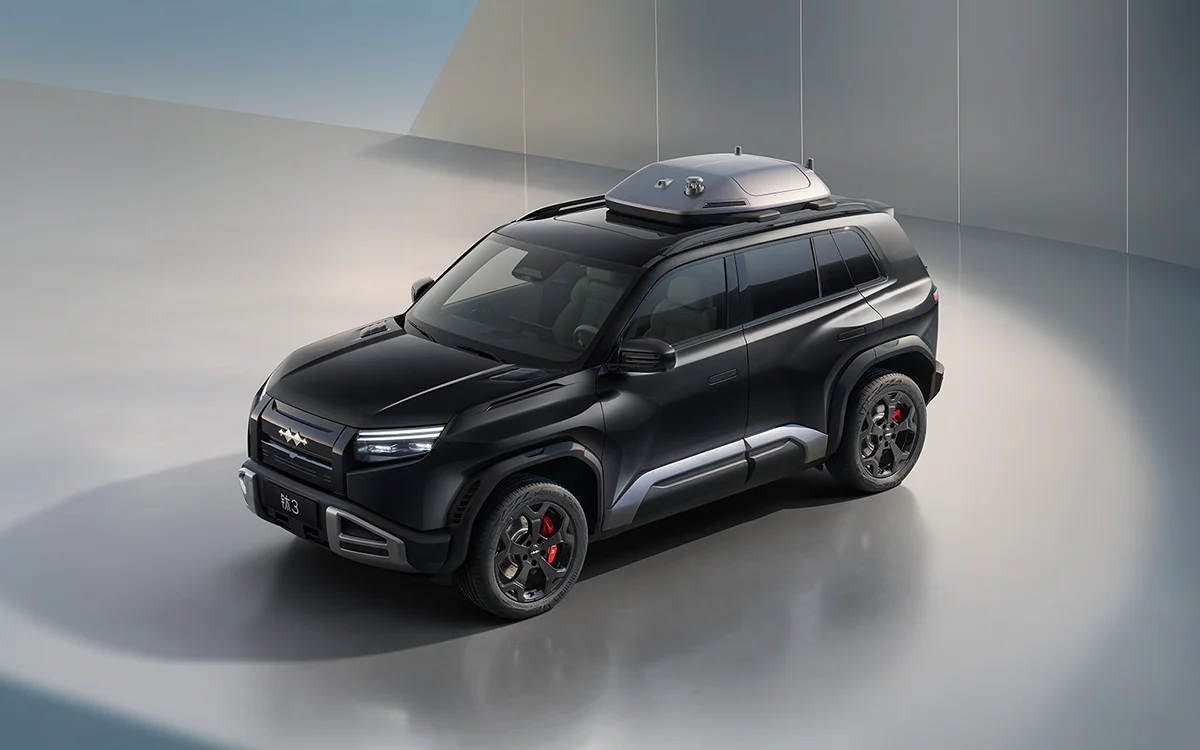 BYD Leopard 3 черный